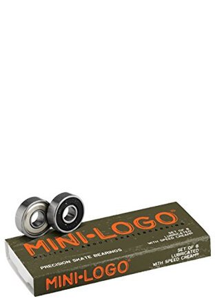 BONES MINI LOGO BEARINGS-skate-Backdoor Surf