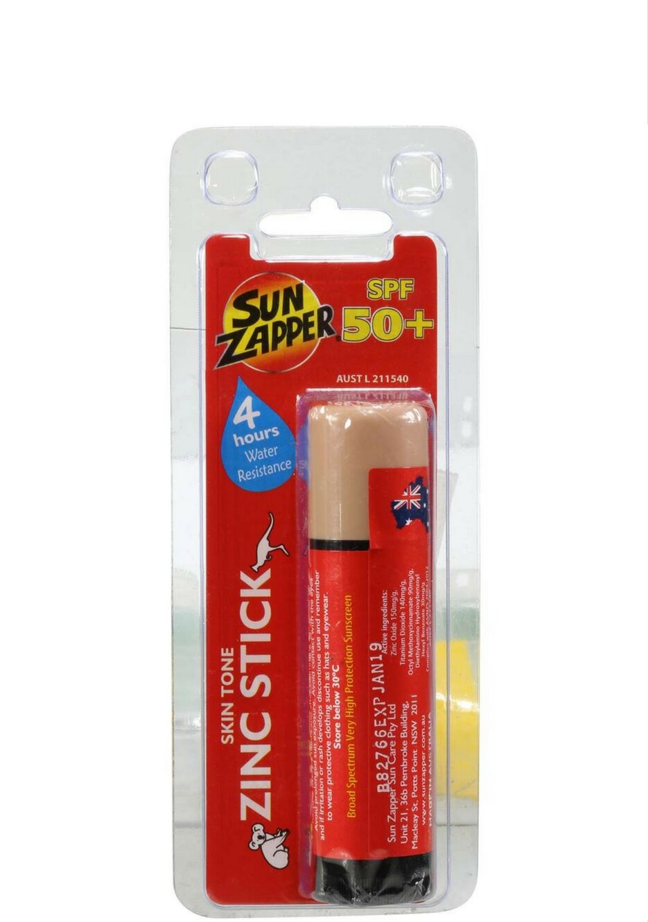 skin tone zinc stick