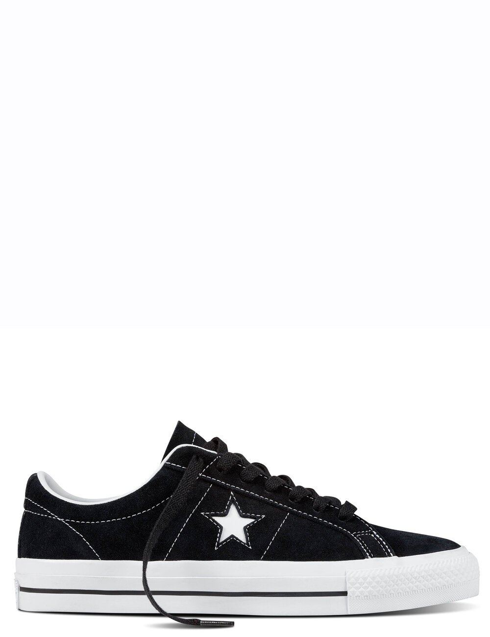 ONE STAR PRO LOW SUEDE - BLACK WHITE 