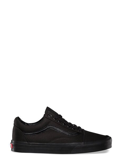 OLD SKOOL CANVAS BLACK BLACK-footwear-Backdoor Surf