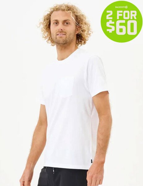 2FOR60 PLAIN POCKET TEE-mens-Backdoor Surf