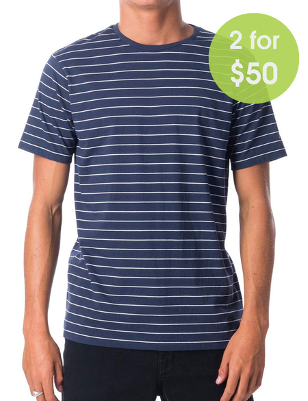 PLAIN STRIPE TEE