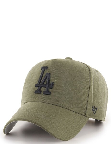 LA DODGERS MVP DT SNAPBACK - SANDALWOOD BLACK-mens-Backdoor Surf