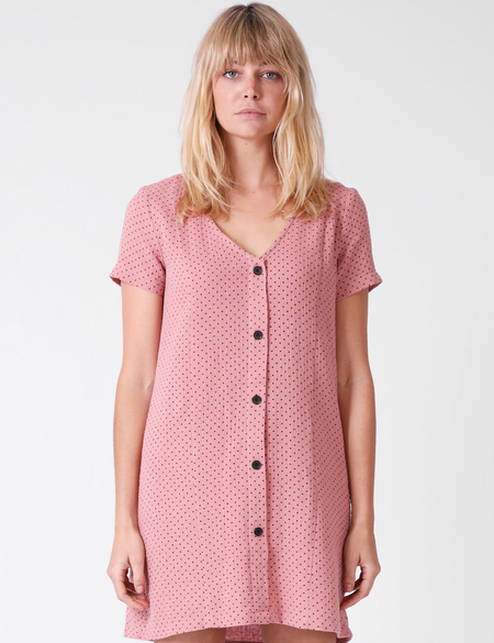 BUTTON DRESS