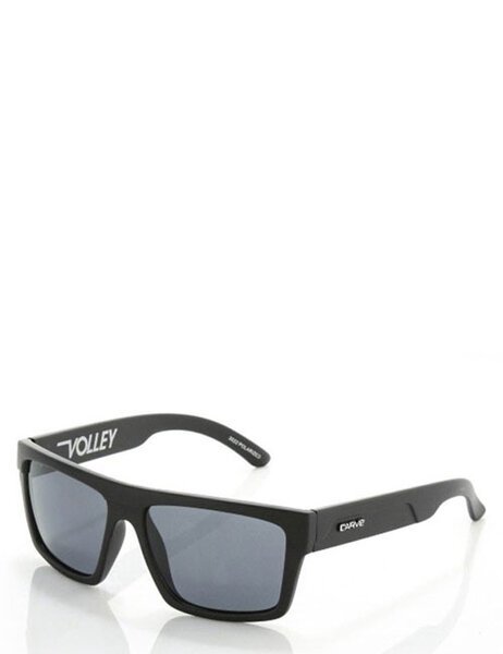 VOLLEY - MATT BLACK POLARISED-mens-Backdoor Surf