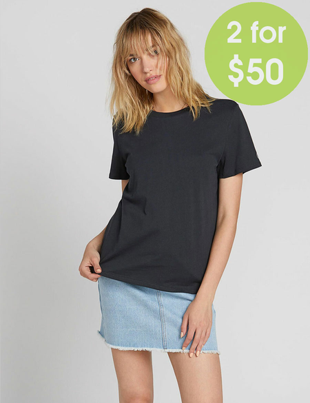 2FOR 60 WOMENS SOLID TEE