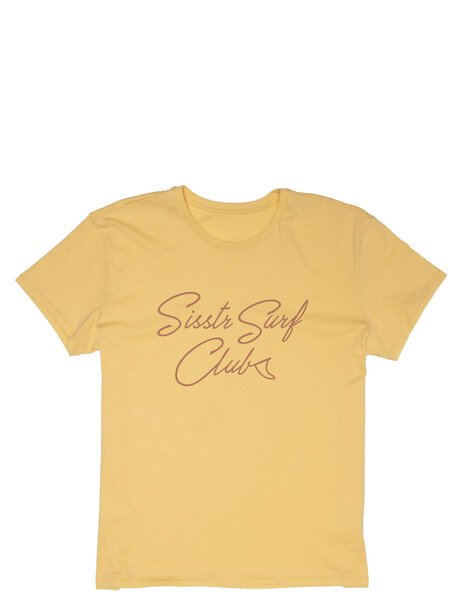 SIS SURF CLUB KNIT TEE-womens-Backdoor Surf