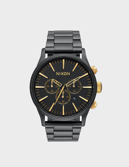 SENTRY CHRONO - MATTE BLACK GOLD