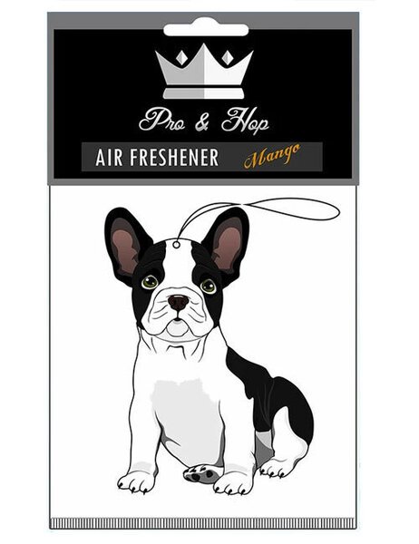 FRENCH BULLDOG AIR FRESHENER-mens-Backdoor Surf