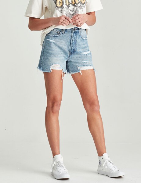 ARIA DENIM SHORT-womens-Backdoor Surf