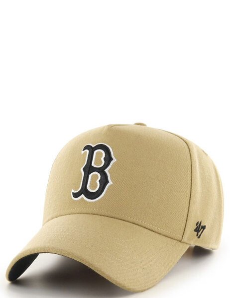 BOSTON RED SOX REPLICA MVP DT SNAPBACK - OLD GOLD-mens-Backdoor Surf