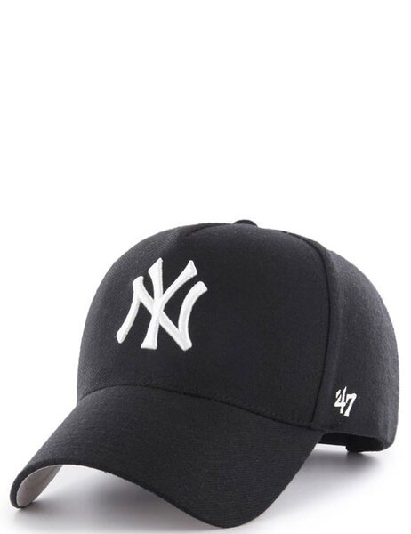 NY YANKEES MVP DT SNAPBACK - BLACK WHITE-mens-Backdoor Surf