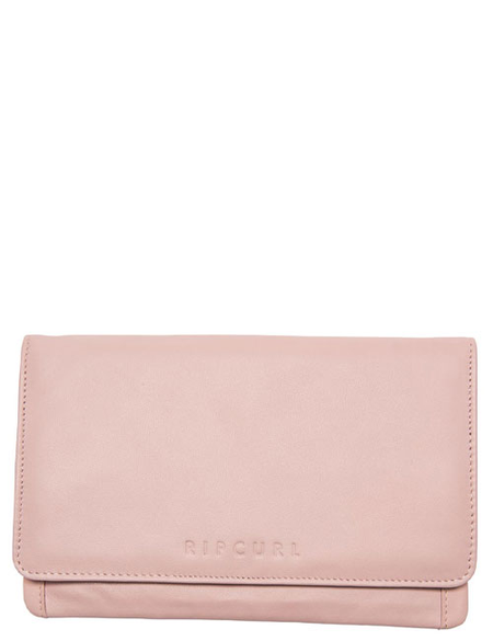 PLAINS RFID FOLDED LEATHER WALLET