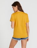 2FOR 60 WOMENS SOLID TEE - DIJON