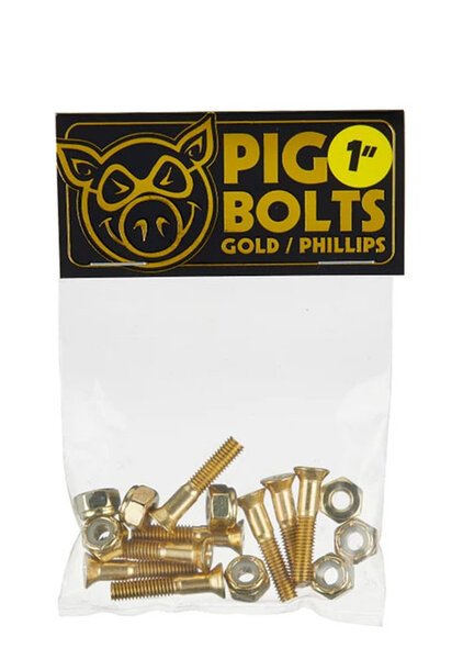 GOLD 1INCH PHILLIPS HARDWARE-skate-Backdoor Surf