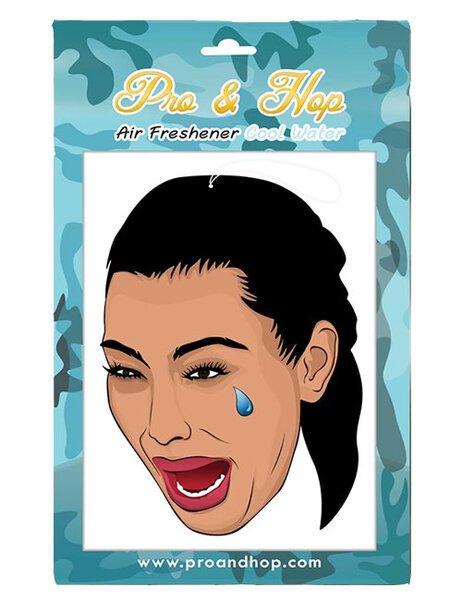 KIM CRYING FACE AIR FRESHENER-mens-Backdoor Surf