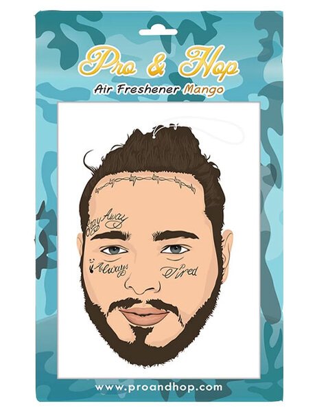 POST MALONE BUN AIR FRESHENER-mens-Backdoor Surf