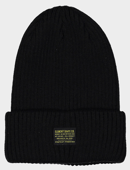 FUNDAMENTALS BEANIE - ALL BLACK