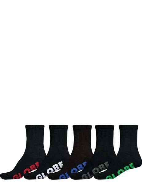 STEALTH CREW SOCKS - 5 PACK-mens-Backdoor Surf