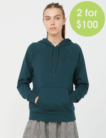 2FOR100 GET MORE HOODIE - EMERALD GREEN