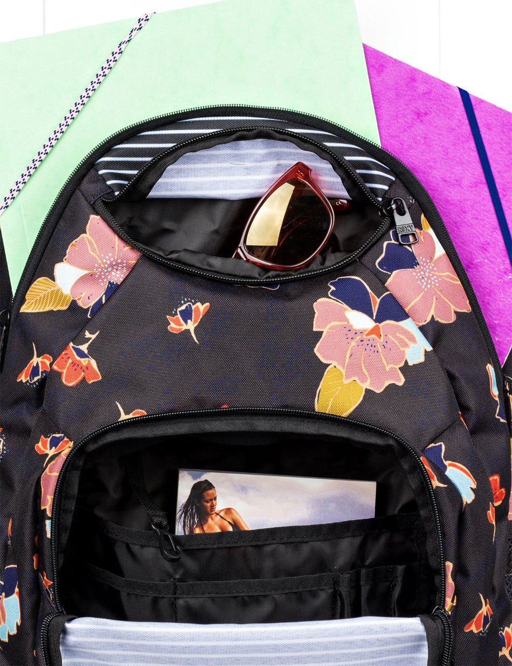 Roxy floral online backpack