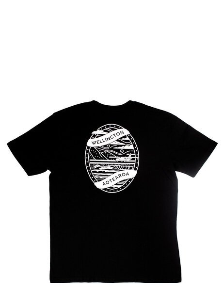 WELLINGTON TEE-mens-Backdoor Surf