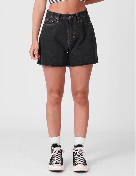 DENIM SHORT-womens-Backdoor Surf