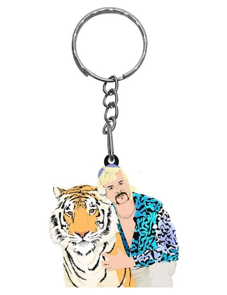 TIGER KING KEY RING