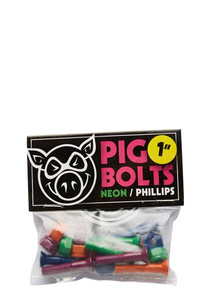 PIG NEON 1INCH HARDWARE-skate-Backdoor Surf