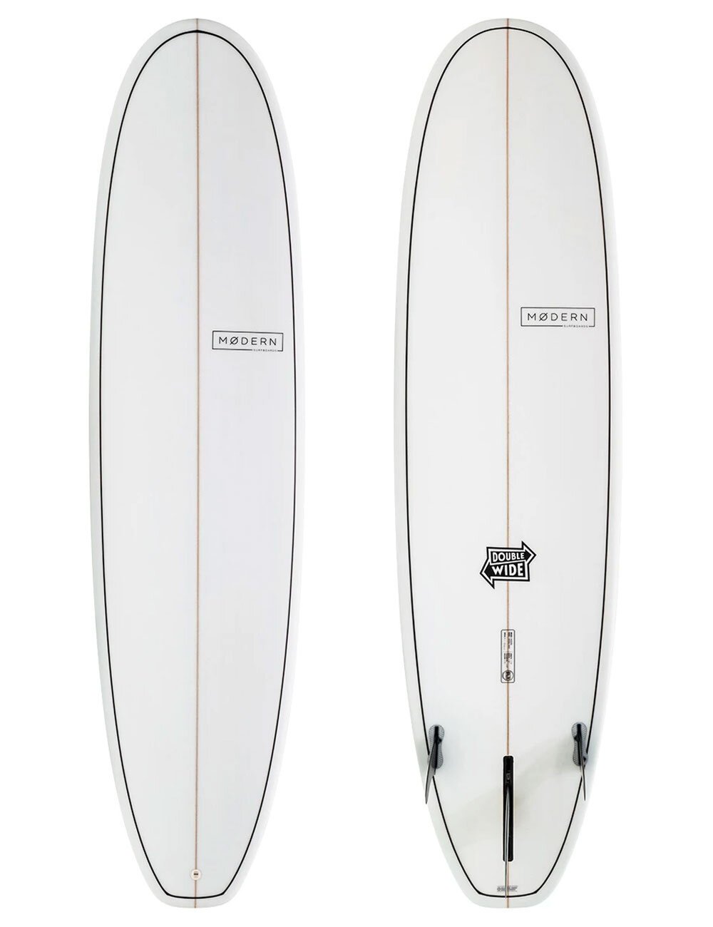 wide fish surfboard