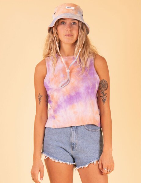 TIE DYE TANK-womens-Backdoor Surf