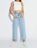 A STREET ALINE CROP JEAN