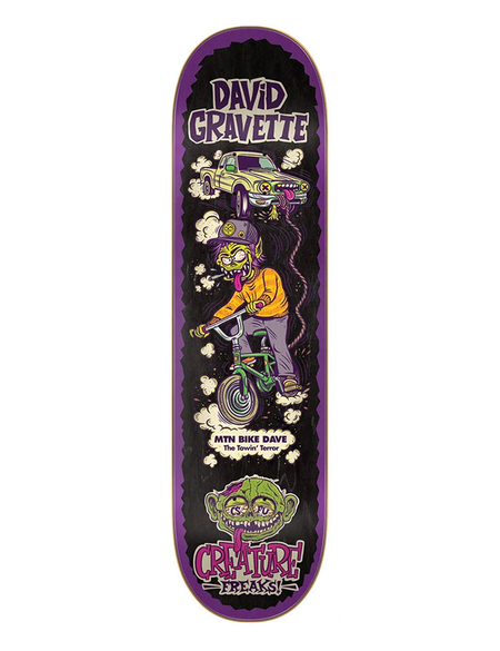 GRAVETTE FREAKS DECK - 8.0