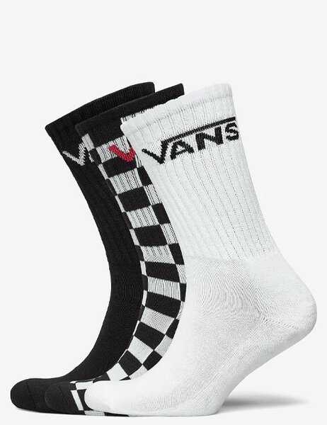 CLASSIC CREW SOCK CHECKERBOARD 9.5-13 3 PAIR-mens-Backdoor Surf