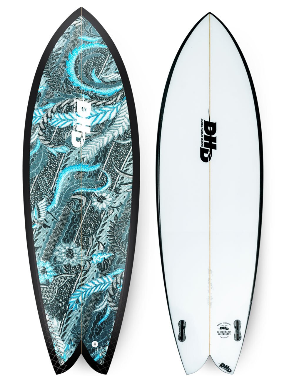 dhd surfboards twin fin