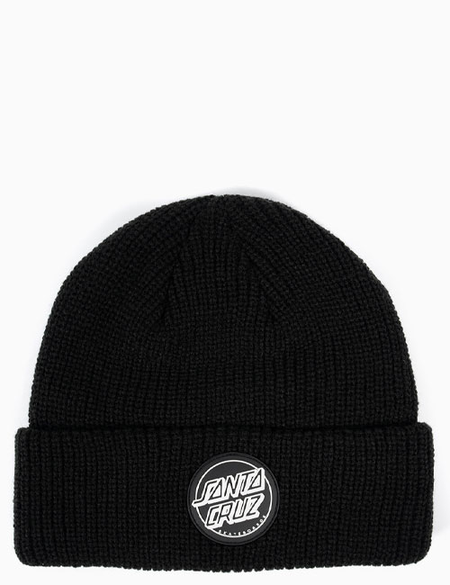 REVERSE DOT PATCH BEANIE