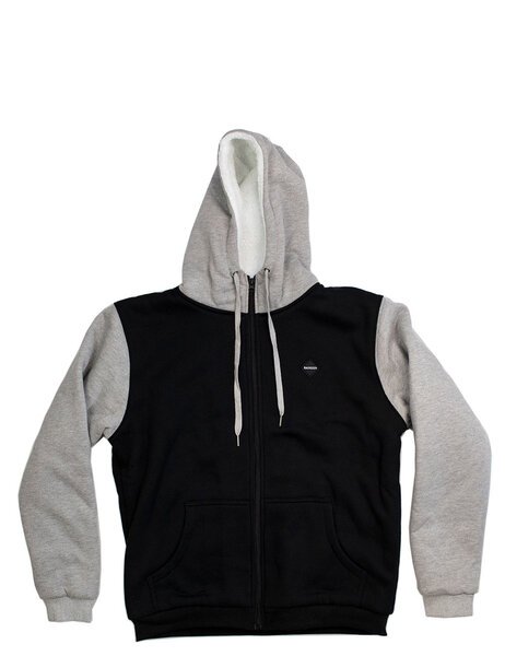 HOODED SHERPA FLEECE-mens-Backdoor Surf