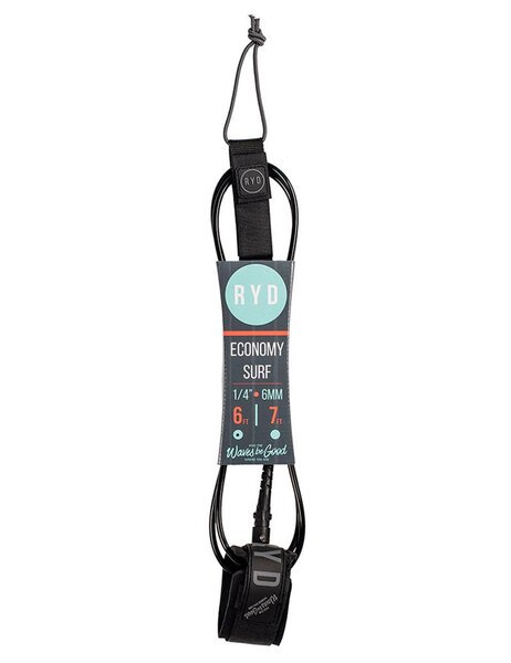 ECONOMY SURF LEASH 6'0-surf-Backdoor Surf