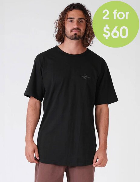 2FOR 60 STAPLE TEE-mens-Backdoor Surf