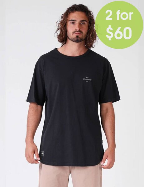 2FOR 60 STAPLE TEE-mens-Backdoor Surf