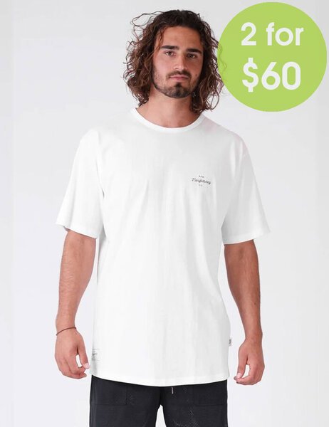 2FOR 60 STAPLE TEE-mens-Backdoor Surf