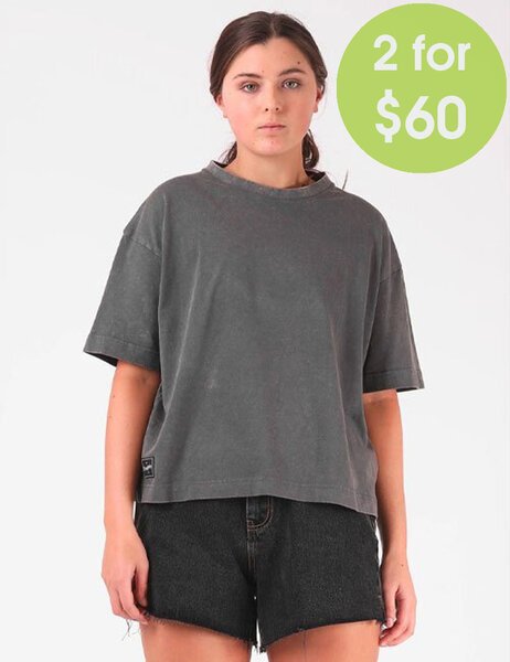 2FOR 60 BAGGY TEE-womens-Backdoor Surf