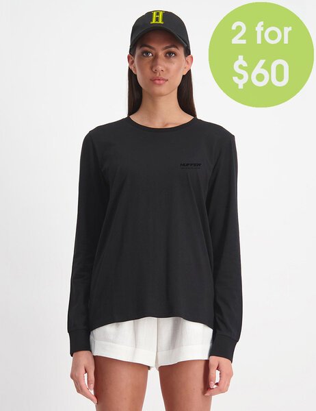 2FOR 60 LANEWAY LS TEE - STANDARD-womens-Backdoor Surf