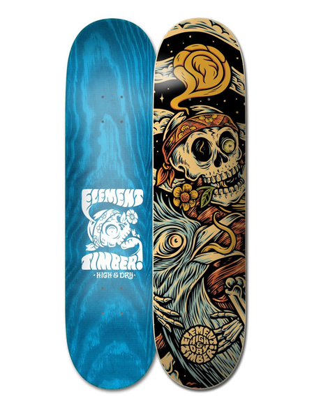 TIMBER HIGH DRY SKULL DECK - 8.25