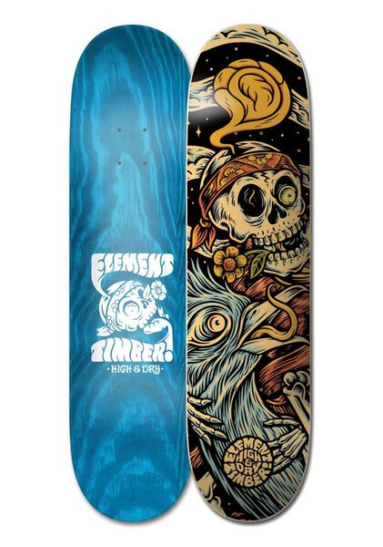 TIMBER HIGH DRY SKULL DECK - 8.25-skate-Backdoor Surf