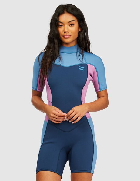 2MM SYNERGY BZ FL SPRINGSUIT-wetsuits-Backdoor Surf