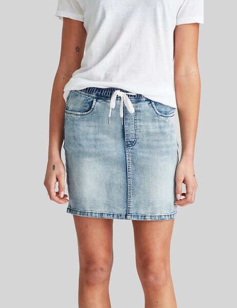 JESSIE DENIM SKIRT-womens-Backdoor Surf