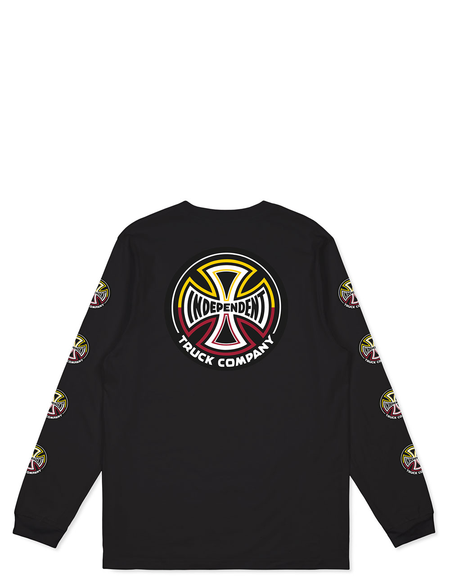 YOUTH SPLIT CROSS LS TEE