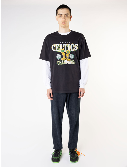 CELTICS VINTAGE CHAMPS TROPHY TEE