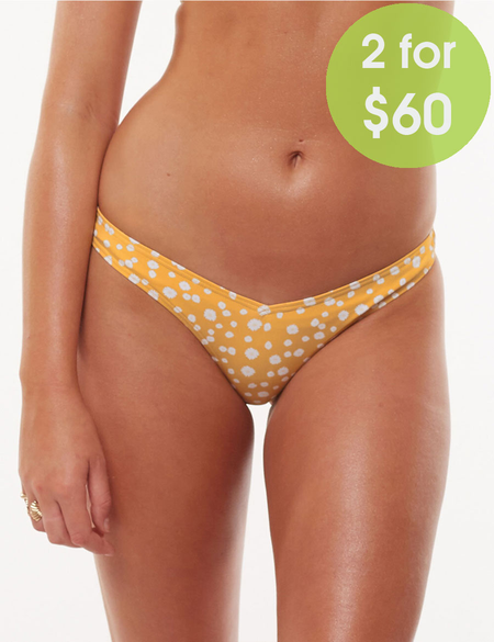 2FOR 60 POPPY HIGH CUT BIKINI BOTTOM